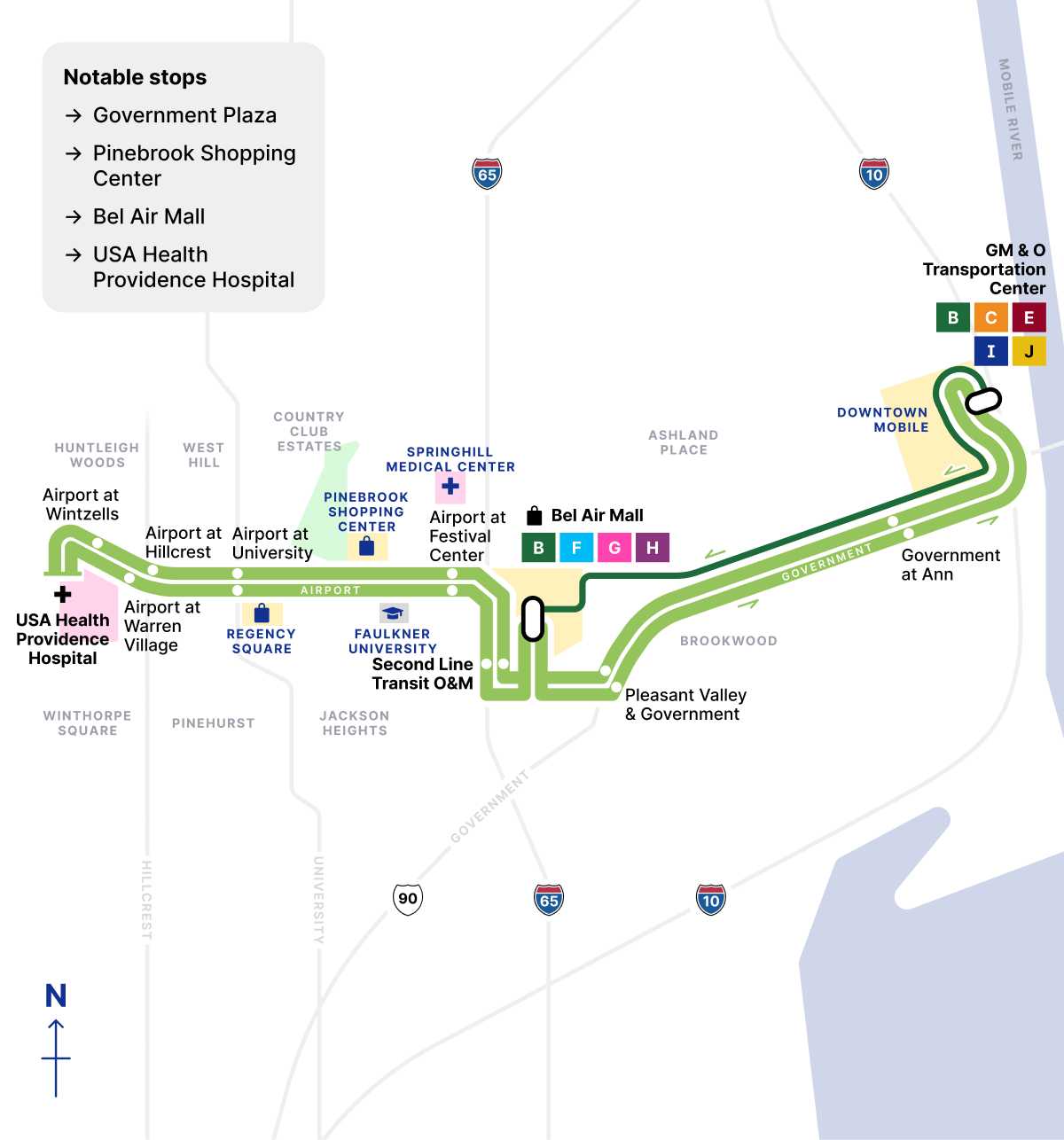 Route A