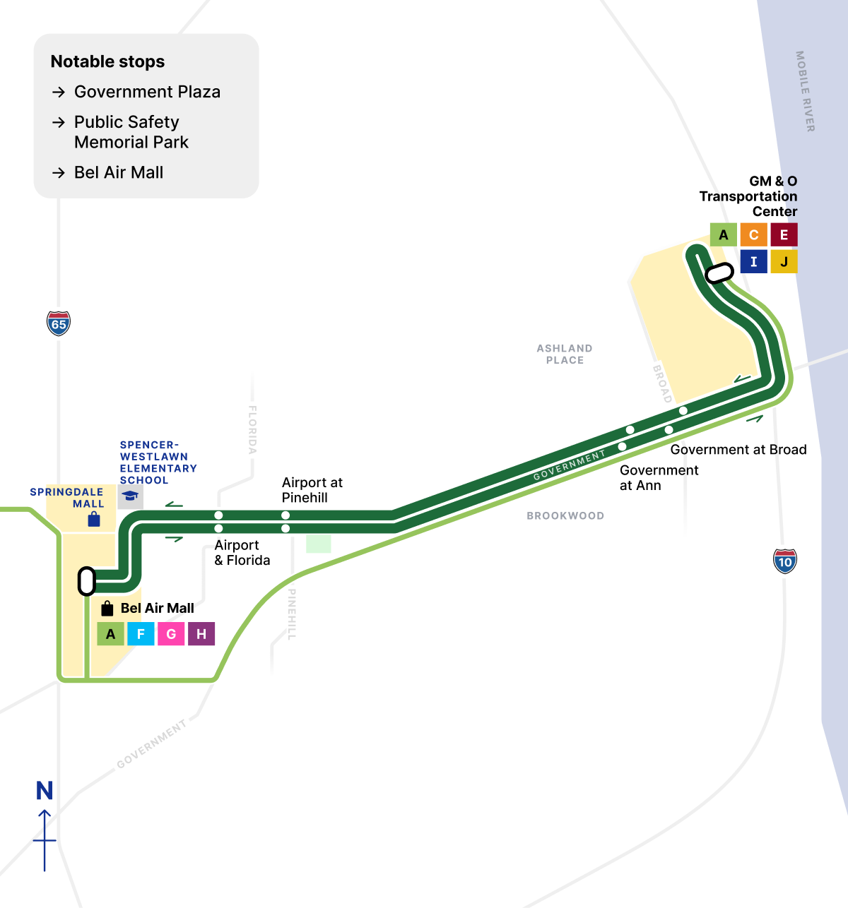 Route B